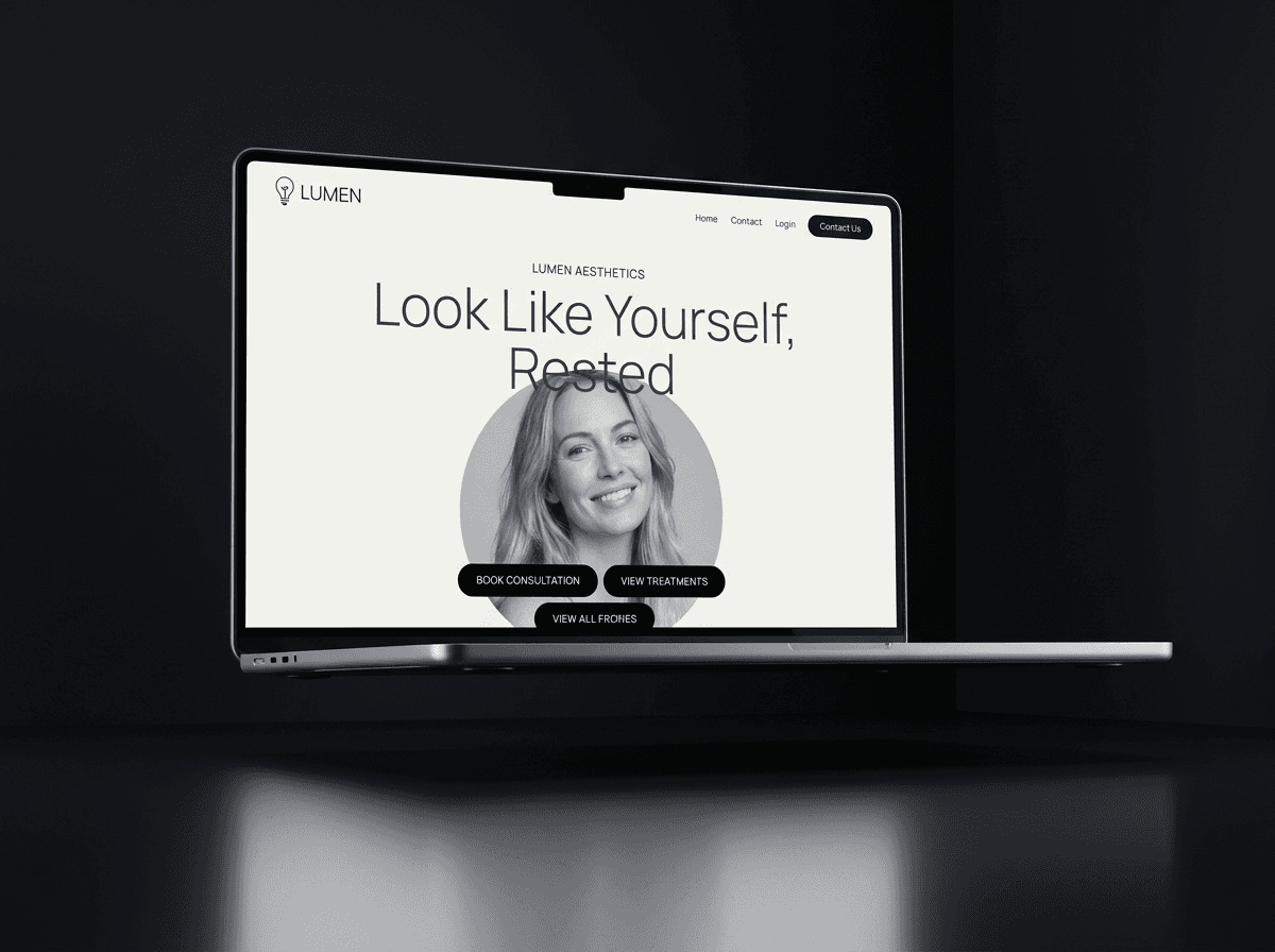 Lumen website concept